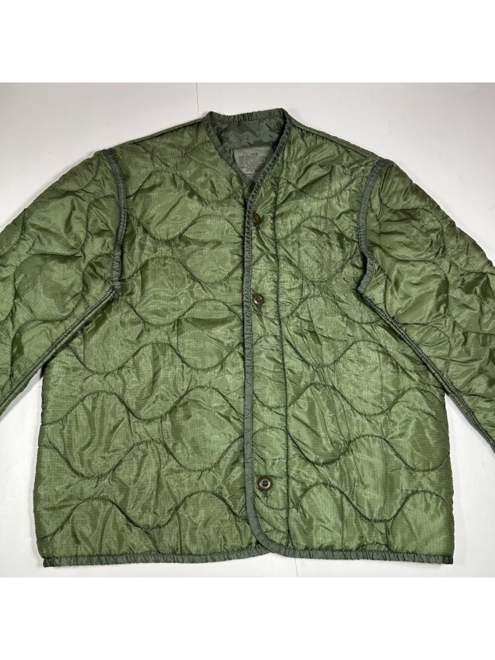 Unicor M65 Jacket Liner Mens Green Quilted Cold Weather Coat Batting Military M
